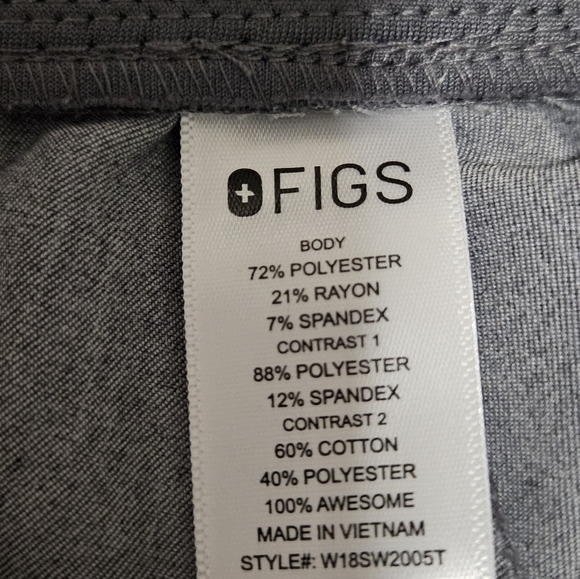 Figs technical collection jogger style pants size xxl - Picture 2 of 8